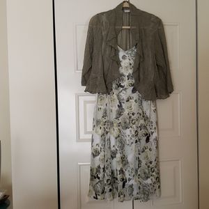 Spring dress with jacket